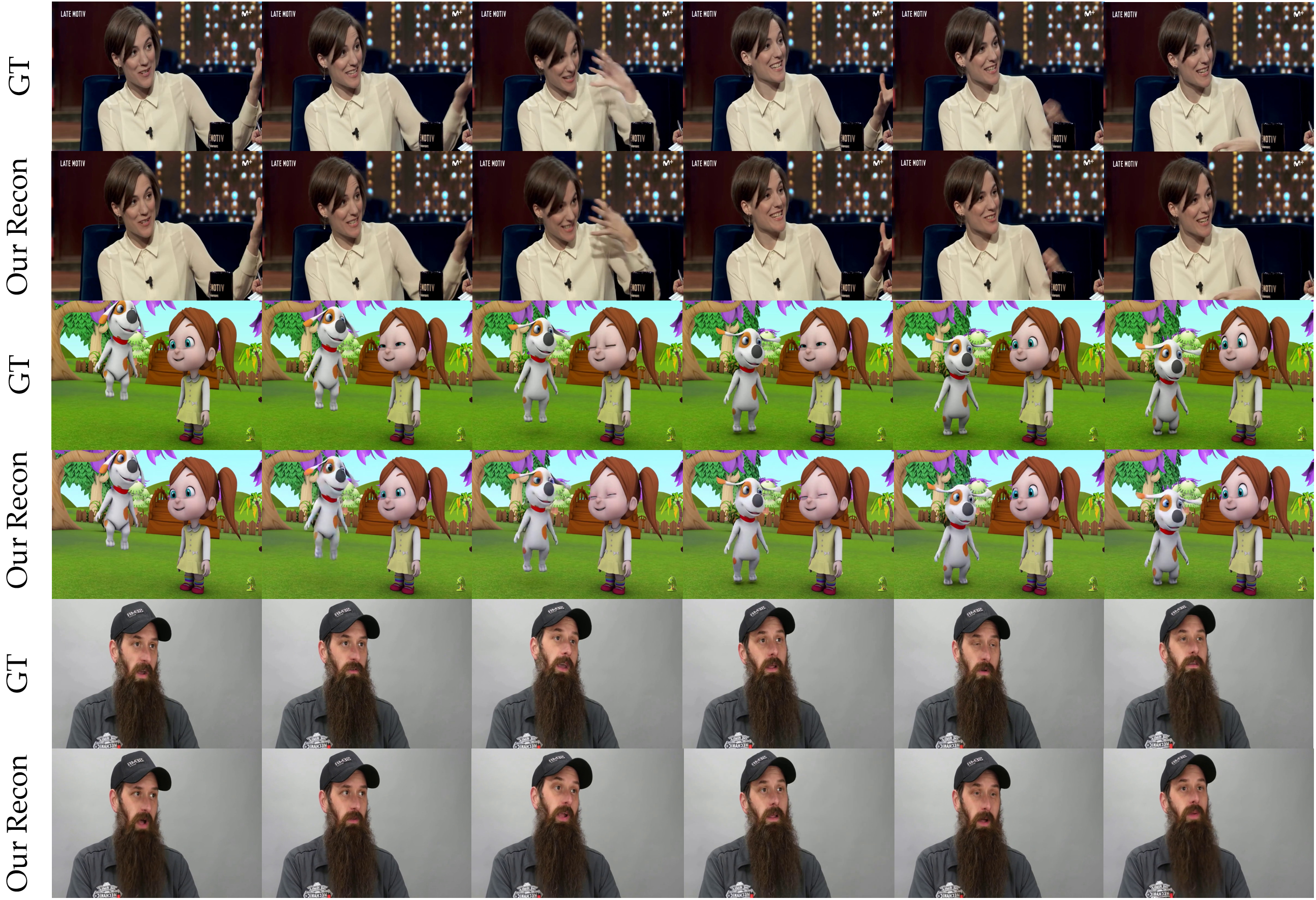 Video Reconstruction
